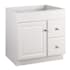 Design House Wyndham 30" Single Free Standing Vanity Cabinet Only - Less Vanity Top White