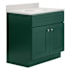 Design House Brookings 32" Free Standing Single Basin Vanity Set with Cabinet and Cultured Marble Vanity Top Hunt Club