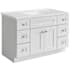 Design House Brookings 48" Free Standing Single Basin Vanity Set with Cabinet and Cultured Marble Vanity Top White
