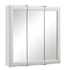 Design House Wyndham 24" x 24" Framed 3 Door Medicine Cabinet White