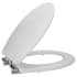 Design House Dalton Round Toilet Seat White