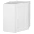 Design House Brookings 24" Wide x 30" High Single Door Corner Wall Cabinet White