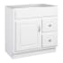 Design House Concord 30" Single Free Standing Wood Vanity Cabinet Only - Less Vanity Top White