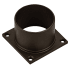 Design House 3" Tall Outdoor Pier Base Accessory Mount for Deck Porch Patio Bronze
