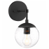 Design House Gracelyn 12" Tall Wall Sconce Matte Black