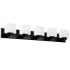 Design House Dove Creek 5 Light 40" Wide Vanity Light Matte Black