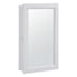 Design House Concord 16" Framed Single Door Mirrored Medicine Cabinet White