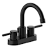 Design House Eastport II 1.2 GPM Centerset Bathroom Faucet Matte Black