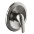Design House Middleton II Pressure Balanced Valve Trim Only with Single Lever Handle - Less Valve Satin Nickel