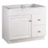 Design House Wyndham 36" Wood Vanity Cabinet Only White