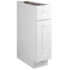 Design House Brookings 34.5" x 9" Single Door Base Cabinet White
