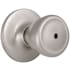 Design House Tulip Series Privacy Fits Doors 1-3/8" to 1-3/4" Thick Satin Nickel