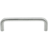 DesignPerfect Standard 3-3/4" (96 mm) Center to Center Wire Cabinet Handle / Drawer Pull Brushed Chrome