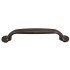 DesignPerfect Elsie Pack of (10) 3-3/4” (96 mm) Center to Center Traditional Country Cabinet Handles / Drawer Pulls Dark Bronze