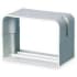 DiversiTech 4" SpeediChannel Union Coupling for Air Conditioning Line Set Cover System Natural