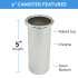 0024-00020 Canister Features