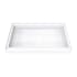 DreamLine DreamStone 34" x 54" Shower Base with Single Threshold and Center Drain White