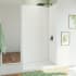 DreamLine DreamStone 84" High x 48" Wide Alcove Shower Module with Shower Wall and Base White