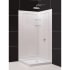 DreamLine SlimLine 36" x 36" Shower Base and QWALL-4 Shower Backwall Kit White