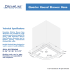 Dreamline-DLT-7036360-Shower Pan Dimensions