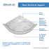 Dreamline-DLT-7036360-Shower Pan Support