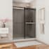 DreamLine Essence 56 - 60" W x 76" H Frameless Bypass Shower Door Brushed Nickel