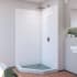 DreamLine DreamStone 84" High x 42" Wide Acrylic Corner Shower Wall Kit White