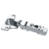 DTC C85 Series Full Overlay Concealed Euro Cabinet Door Hinge with 100 Degree Opening Angle and Self Close Function - Single Hinge Nickel