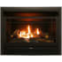 Duluth Forge 26,000 BTU Vent Free Dual Fuel Fireplace Insert with Remote Control Black