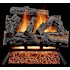 Duluth Forge 45,000 BTU Natural Gas Log Set Fireplace with Piezo Ignition and 7 Mountain Oak Logs N/A