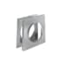 DuraVent 4"x 6-5/8" DirectVent Pro Direct Vent Pipe - Galvanized Wall Firestop Galvanized