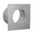 DuraVent 5" x 8" Inner Diameter - DirectVent Pro Direct Vent Pipe - Double Wall - Universal Wall Thimble Stainless Steel