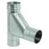 DuraVent 16" Inner Diameter - FasNSeal AL29-4C Special Gas Vent Pipe - Single Wall - Boot Tee Stainless Steel