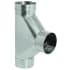 DuraVent 12" Inner Diameter - FasNSeal AL29-4C Special Gas Vent Pipe - Single Wall - Wide Mouth Boot Tee Stainless Steel