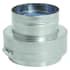 DuraVent 7 Inch x 5 Inch Double Wall Stepped Reducer From the FasNSeal Series Stainless Steel