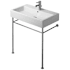 Duravit Vero 28 1/2" x 16 3/4" Console Chrome