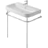 Duravit Happy D.2 Metal Console with Adjustable Height Chrome