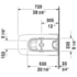 Duravit-011201TP-Technical Drawing