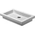Duravit 2nd Floor 22-7/8" Rectangular Ceramic Vessel Bathroom Sink White