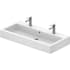 Duravit Vero 19" Ceramic Vanity Top White / Glazed Underside