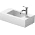 Duravit Vero 10" Ceramic Vanity Top White / Glazed Underside