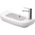 Duravit D-Code 9" Ceramic Vanity Top White / Glazed Underside