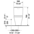 Duravit-216001TP-Technical Drawing