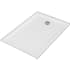 Duravit Architec 54" x 36" Rectangular Shower Base with Single Threshold and Right Drain White
