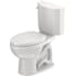 Duravit No. 1 PRO 1.28 GPF Two Piece Elongated Toilet with Left Hand Lever White