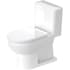 Duravit Duravit No.1 1.28 GPF One Piece Elongated Toilet with Left Hand Lever - Seat Included White