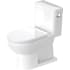 Duravit Duravit No.1 1.28 GPF One Piece Elongated Toilet with Right Hand Lever - Seat Included White