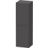 Duravit Duravit No.1 52" Wood Wall Mounted Bathroom Cabinet Graphite Matte