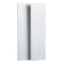 Easy Track 72 Inch Vertical Panel for Easy Track Closet System - 2 Pack White