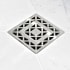 Ebbe America LATTICE - Polished Chrome - Unique Drain Cover Polished Chrome
